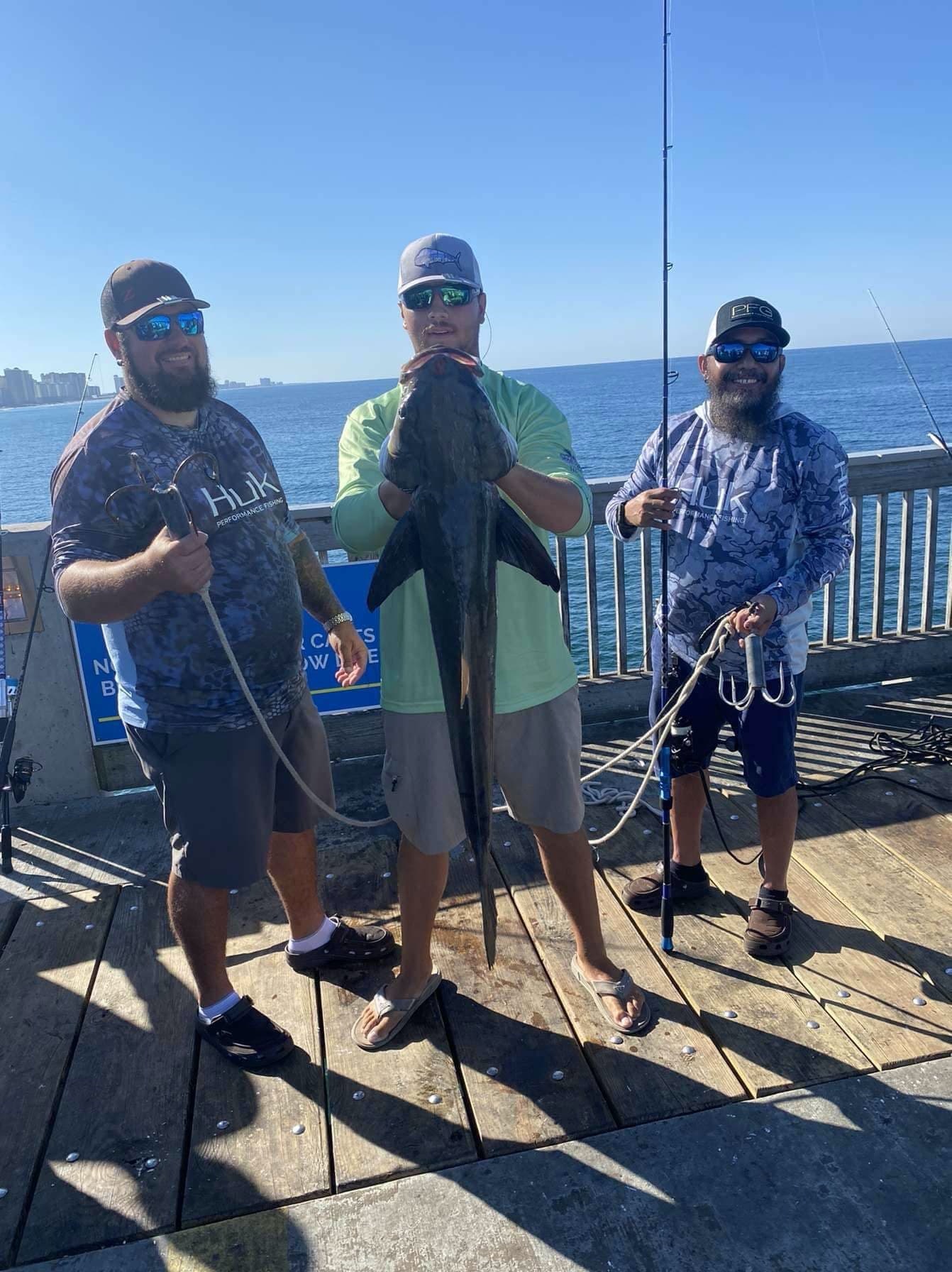 First Cobia Weighed In For The Pier Tournament